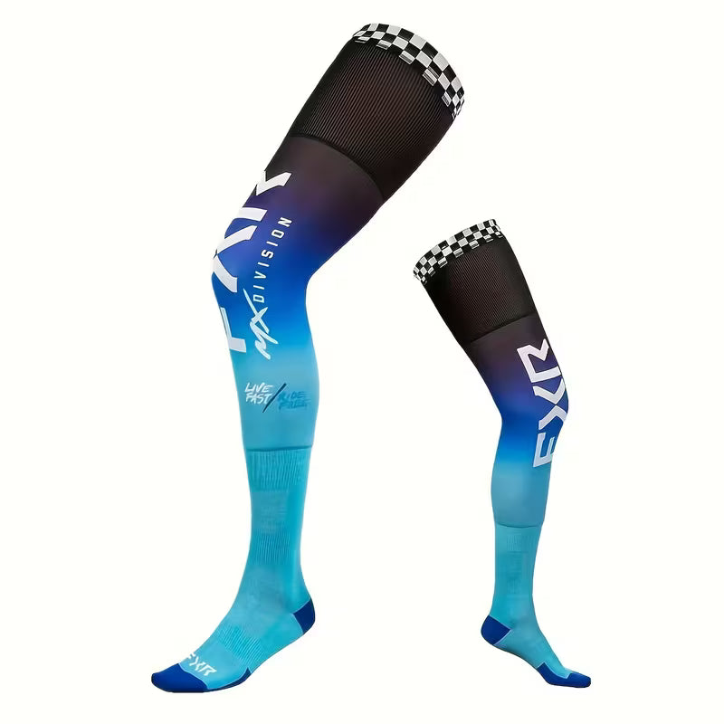 Knee-High Moto Socks - Premium Comfort & Style for Every Ride