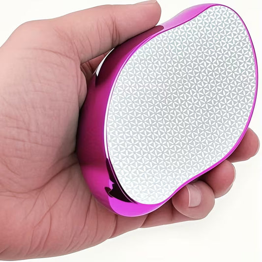 Unisex Crystal Hair Removal Pads - Reusable, Waterproof, Painless Exfoliation