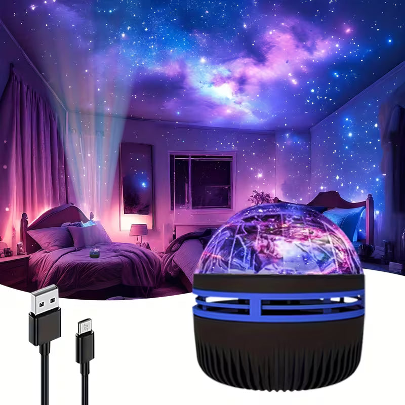 Aurora LED Galaxy Night Light - Transform Your Space with Cosmic Ambiance