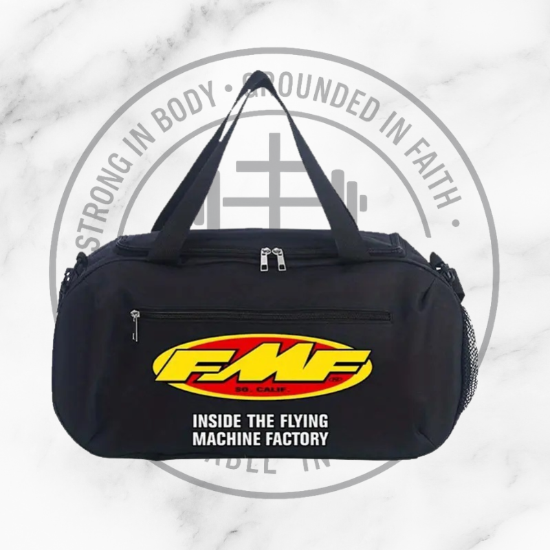 FMF Lightweight Foldable Oxford Duffel Bag - Large Capacity Gym & Travel Bag