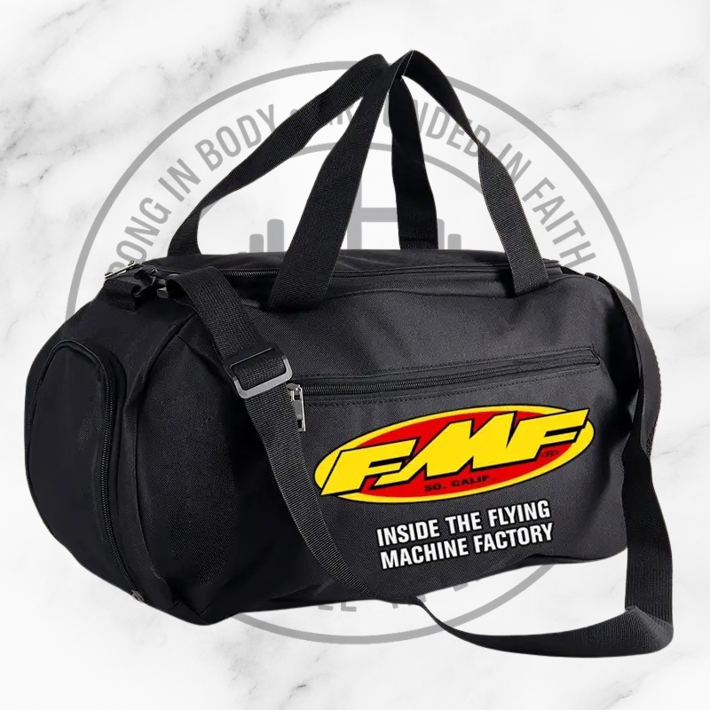 FMF Lightweight Foldable Oxford Duffel Bag - Large Capacity Gym & Travel Bag