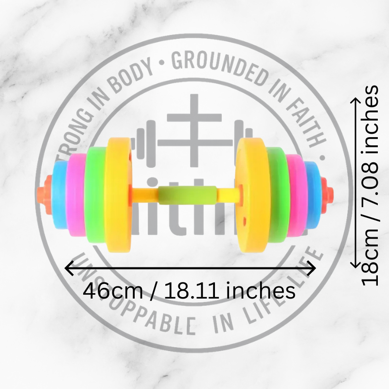 Kids Dumbbell — Inspire Strength, Faith & Fun