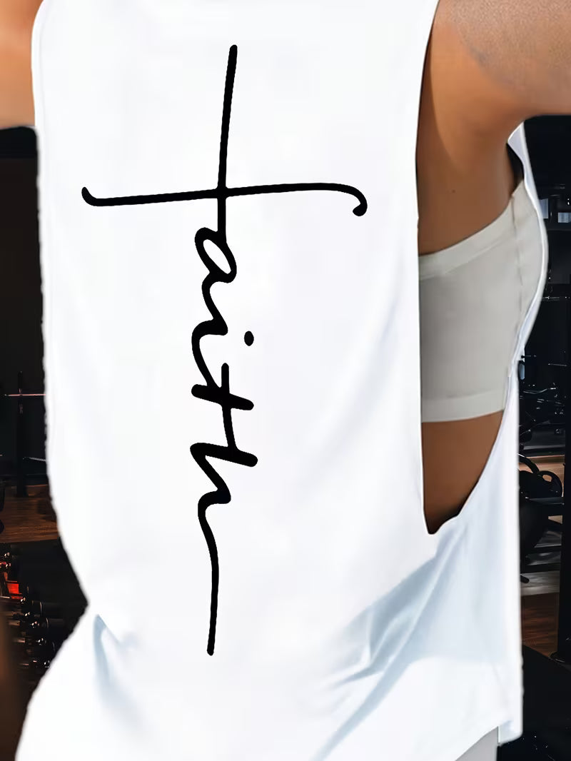 Women's Quick Dry Faith-Inspired Hooded Tank Top - Performance & Purpose