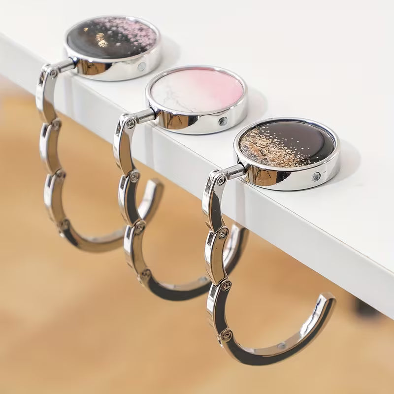 Metal Tabletop Bag Holder | Foldable & Portable | FaithFit SA