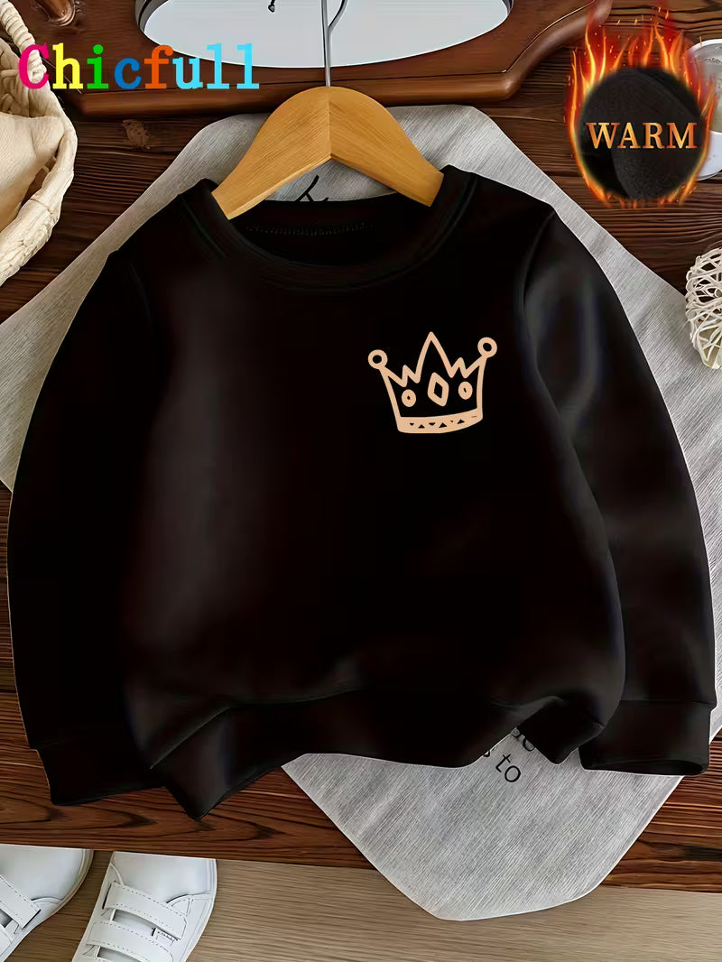 Kids Faith Performance Sweater — “Princess Warrior Edition”