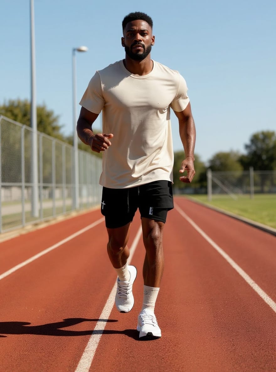 FaithFit Men’s Active Gym Shorts – Faith-Inspired Performance Wear | Lightweight, Durable, Purpose-Driven