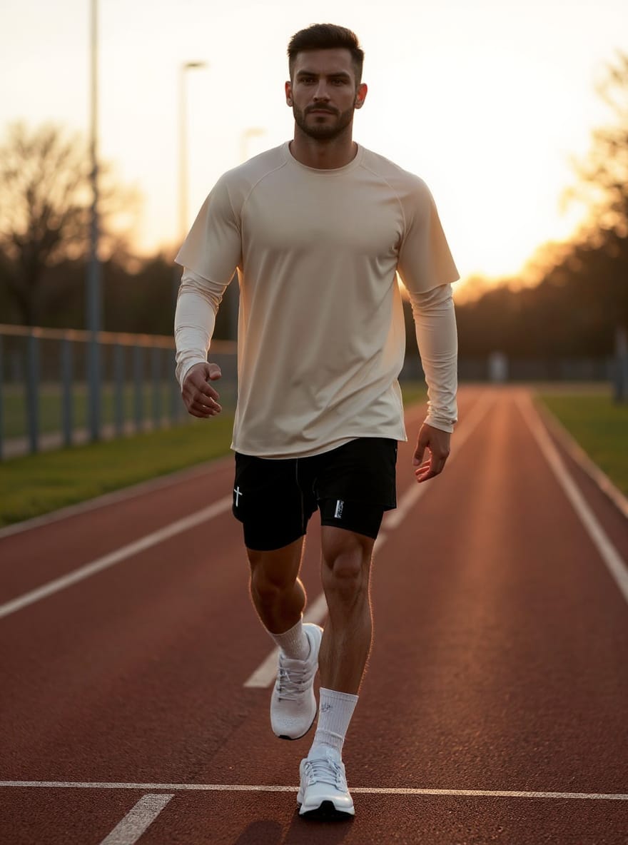 FaithFit Men’s Active Gym Shorts – Faith-Inspired Performance Wear | Lightweight, Durable, Purpose-Driven