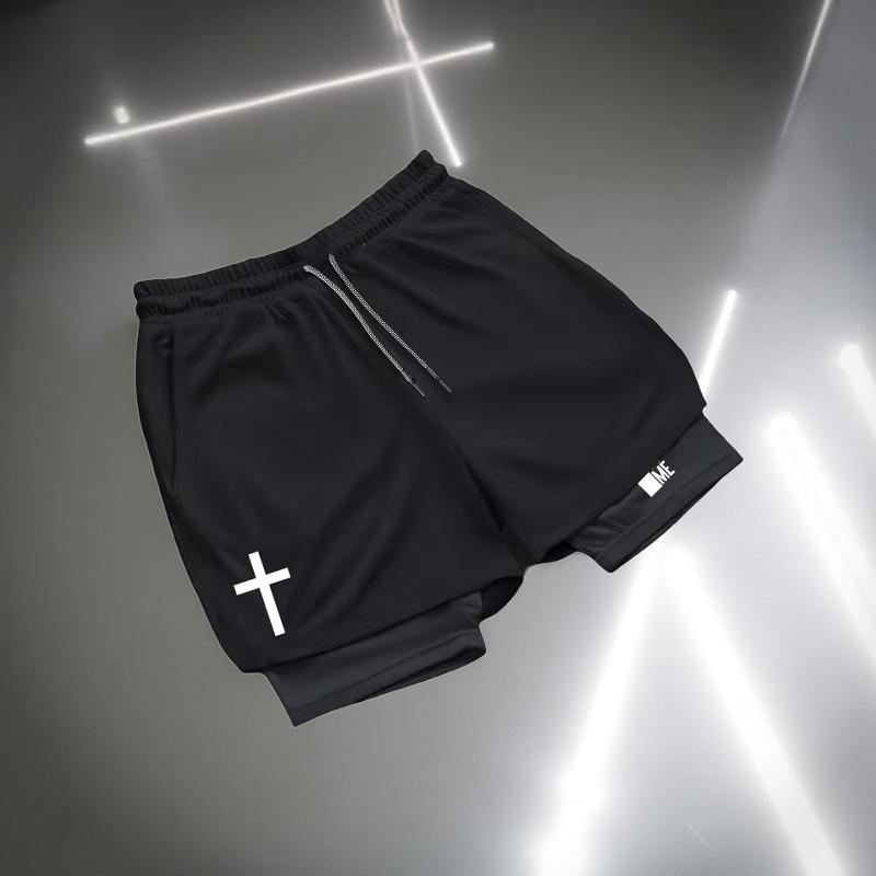 FaithFit Men’s Active Gym Shorts – Faith-Inspired Performance Wear | Lightweight, Durable, Purpose-Driven