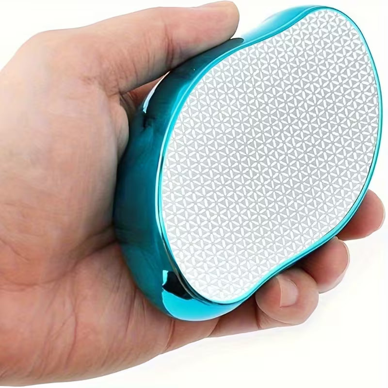 Unisex Crystal Hair Removal Pads - Reusable, Waterproof, Painless Exfoliation