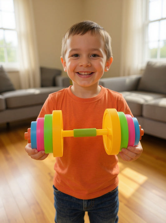 Kids Dumbbell — Inspire Strength, Faith & Fun